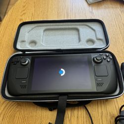 Steam Deck 512GB w/ case, dock and original charger