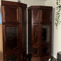 Twin China Cabinet 
