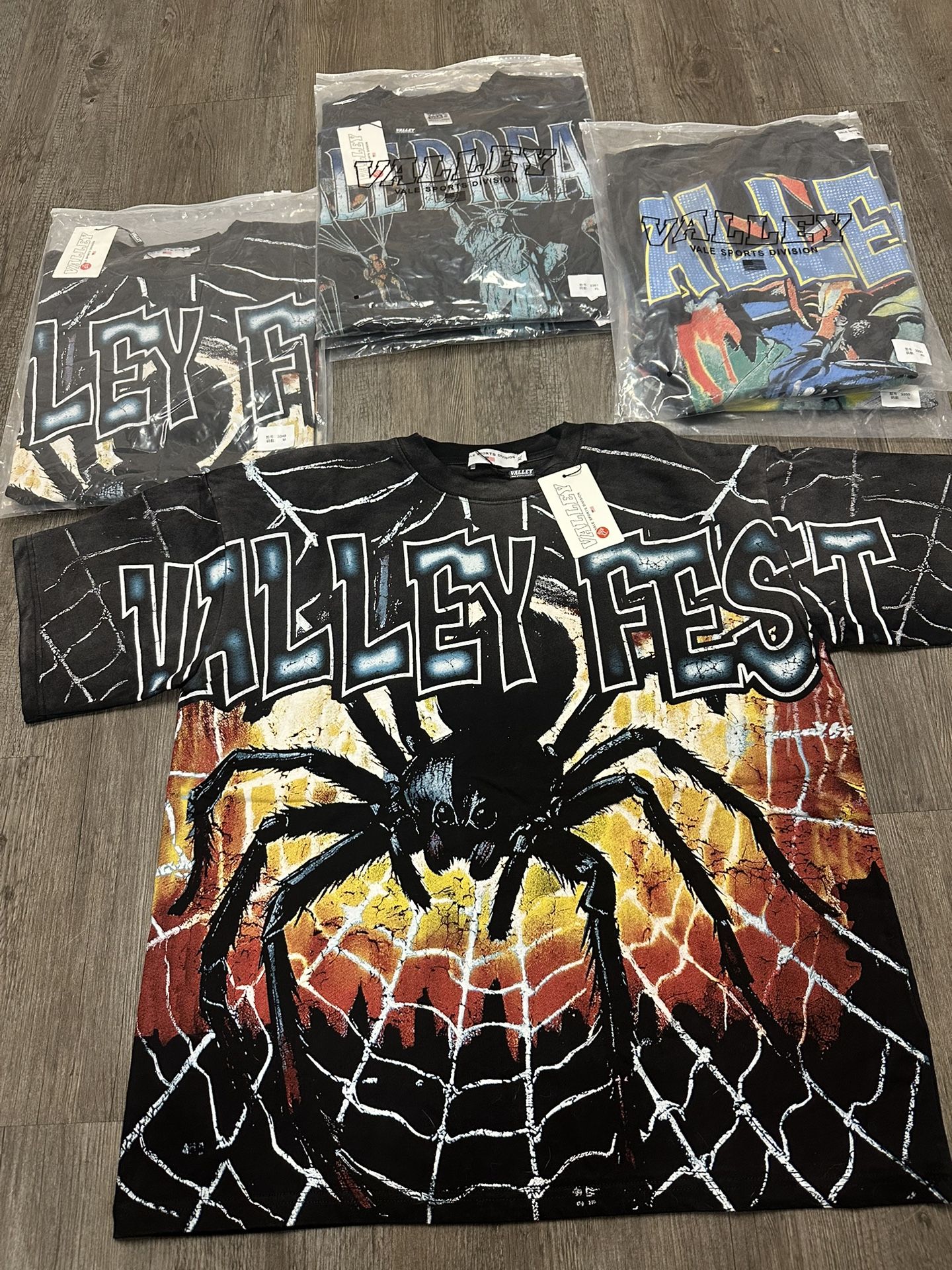 Vale Lives Forever Valley Fest Spider Tee