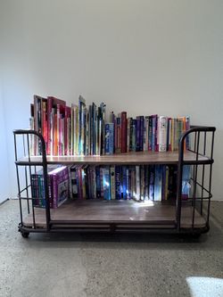 Restoration hardware bookshelf