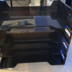 4 tier paper/letter organizer