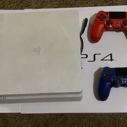 White PS4