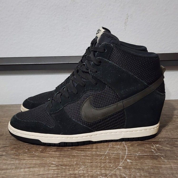 Nike Dunk Sky Hi Women's Hidden Heel Shoes Size 11