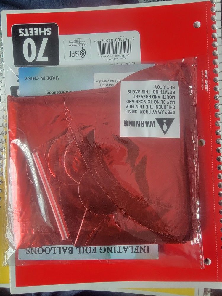 "Quieres Ser Mi Novia" Red Letter Hellium Balloons
