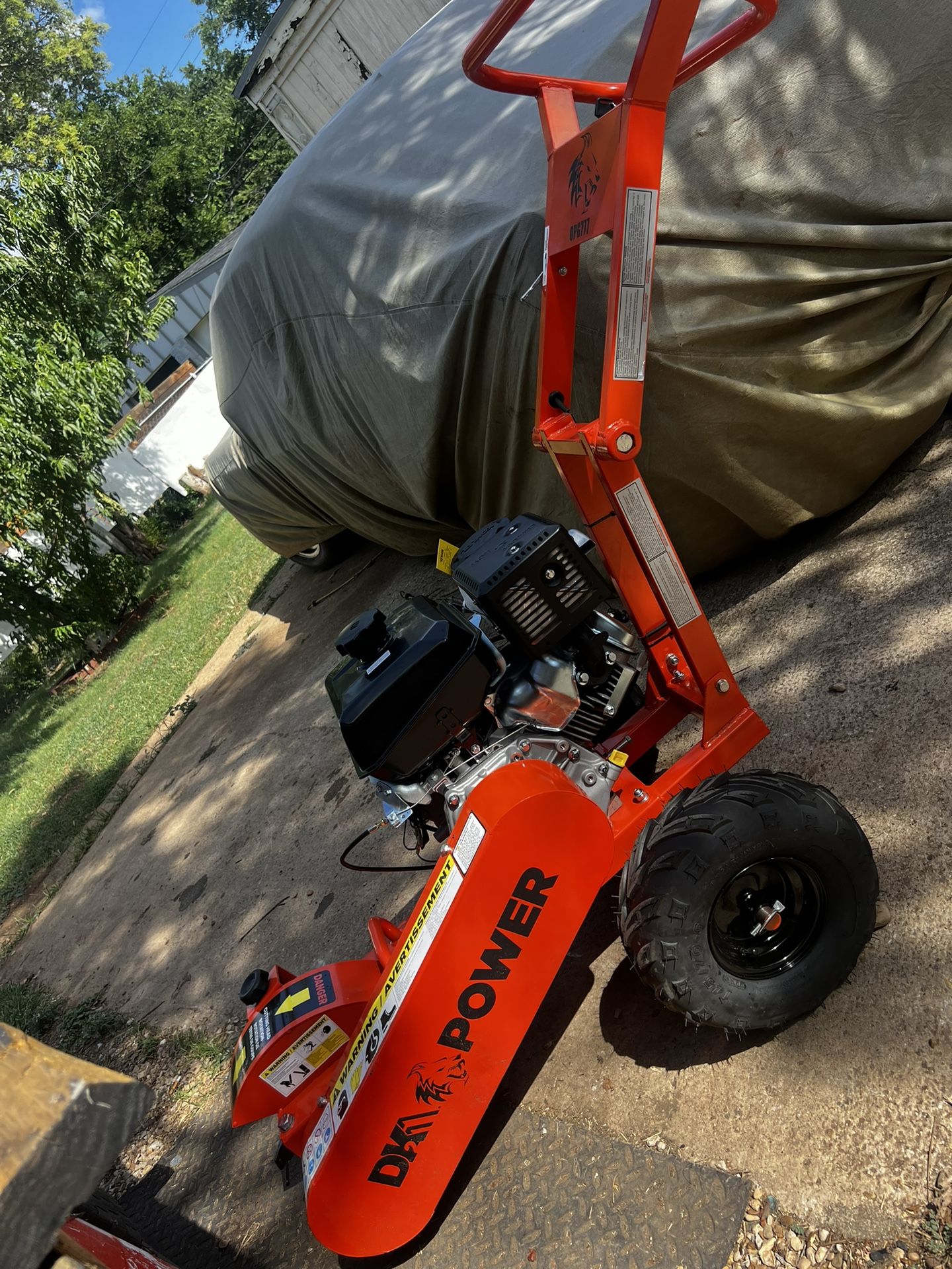 Tree Stump Grinder