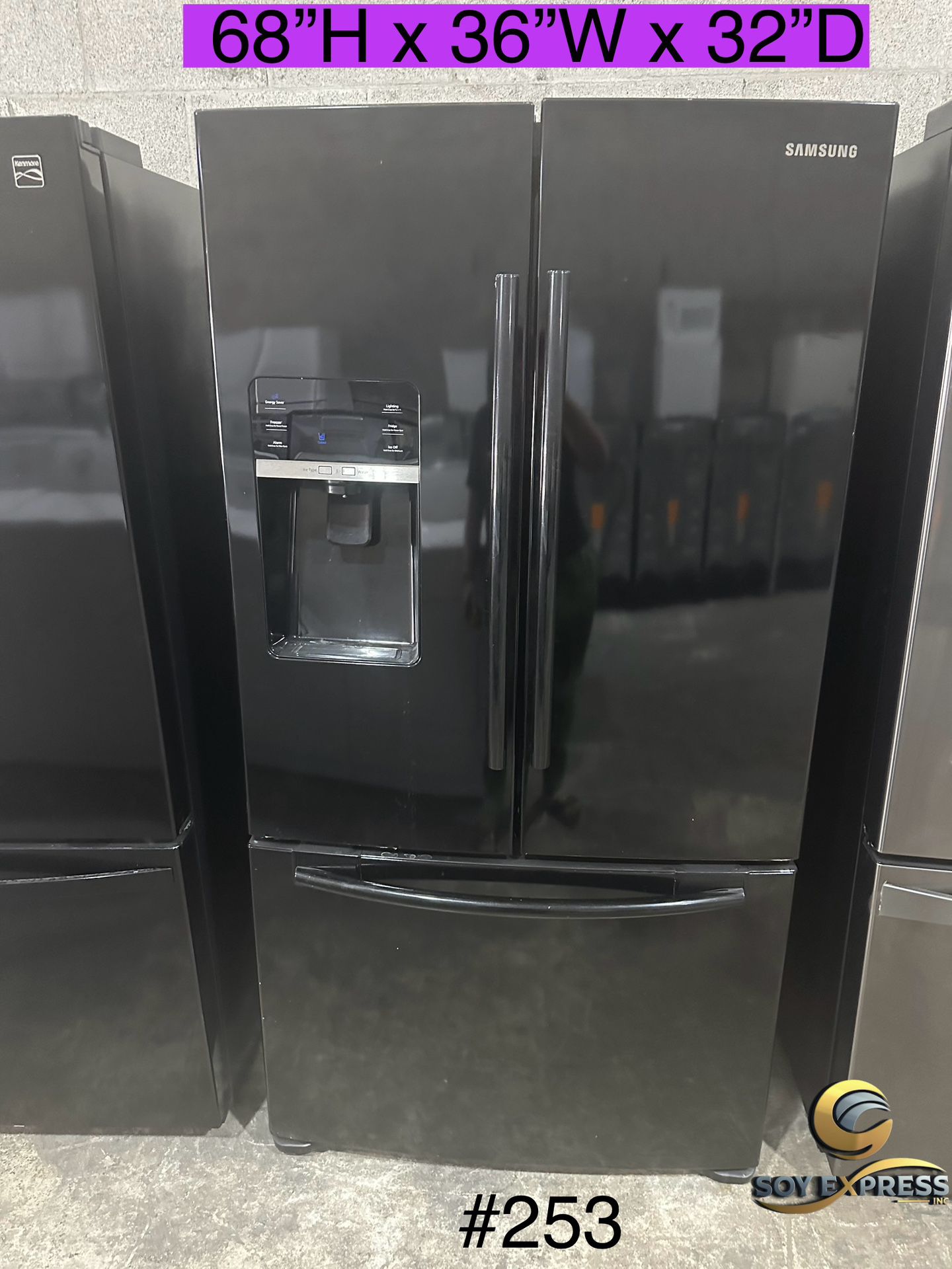 Samsung Refrigerator French Door (ICE MAKER DONT WORK) (#253)