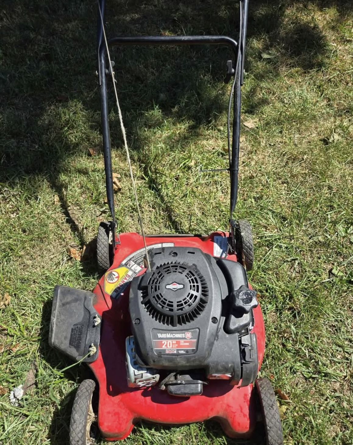 Lawn Mower Yard Machine