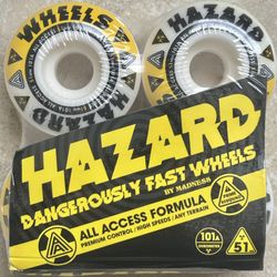 Hazard Skateboard Wheels 51mm