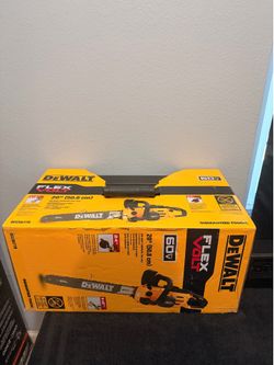 New Dewalt 60V Max 20in Chainsaw