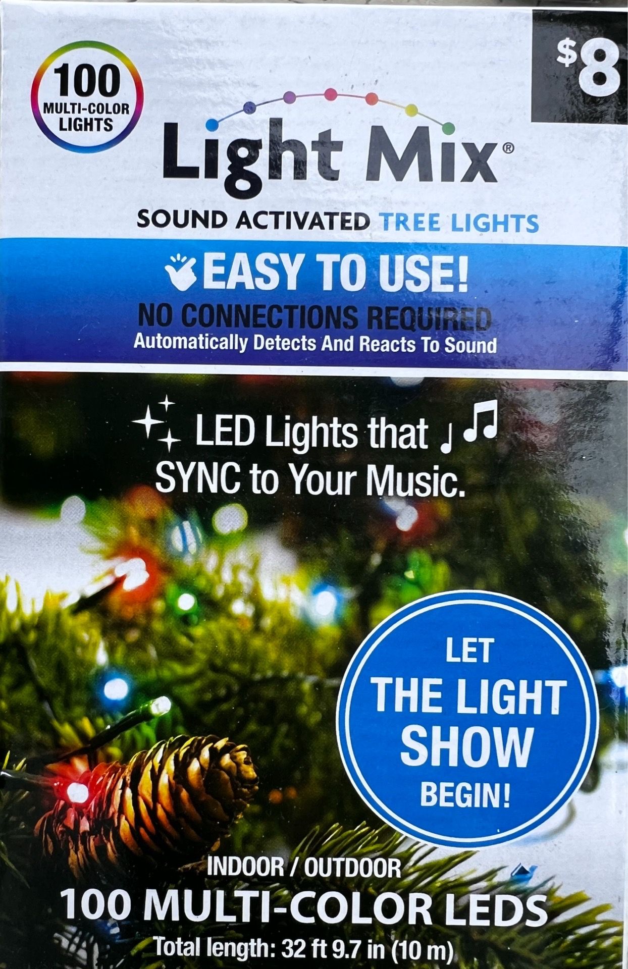 New mix Christmas lights colorful