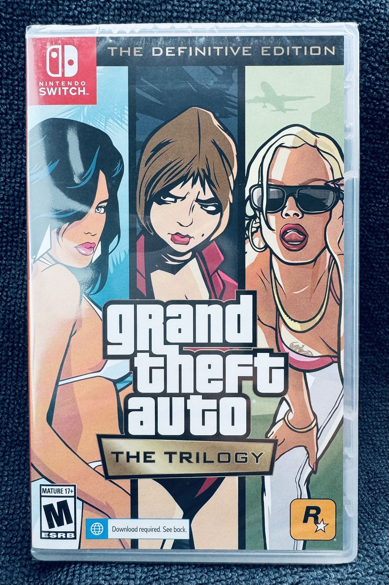 Grand Theft Auto: The Trilogy The Definitive Edition (Nintendo Switch) NEW