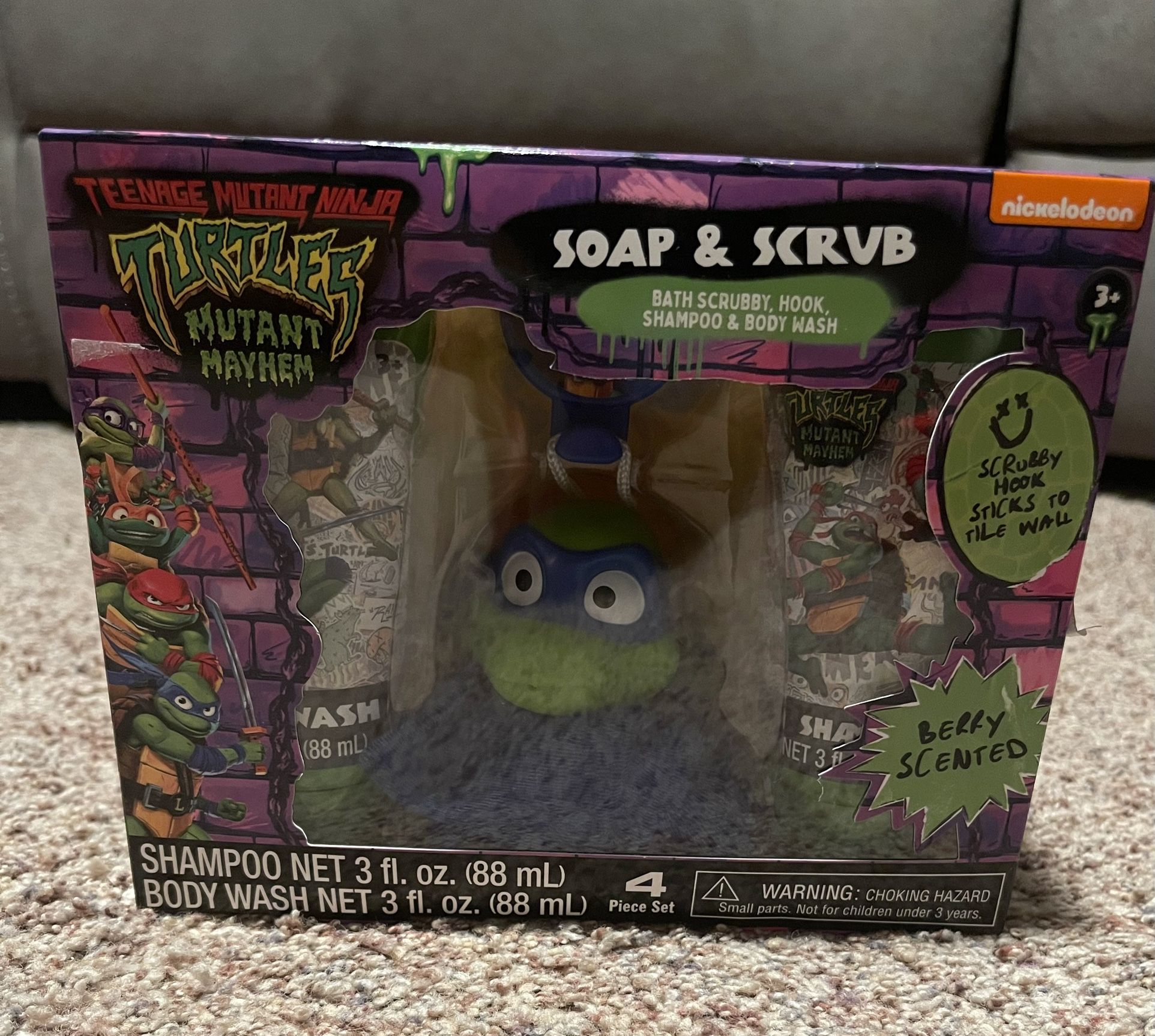 Teenage Mutant Ninja Turtles Soap & Scrub Set