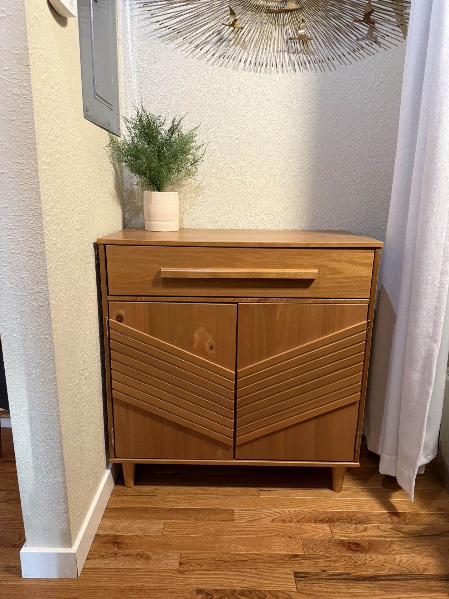 MCM 2 Door Chevron Storage Cabinet