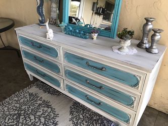 Thomasville dresser , painted in Dixie Belle
