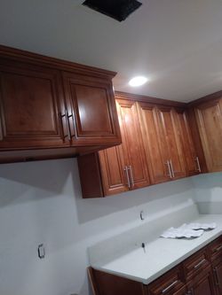 Kitchen cabinets