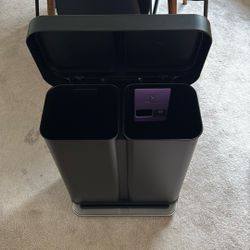 Simple Human 58L Dual Trash/Recycle Can