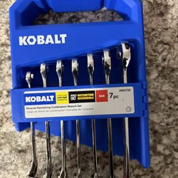 Kobalt 7pc Reverse Ratcheting Wrench Set