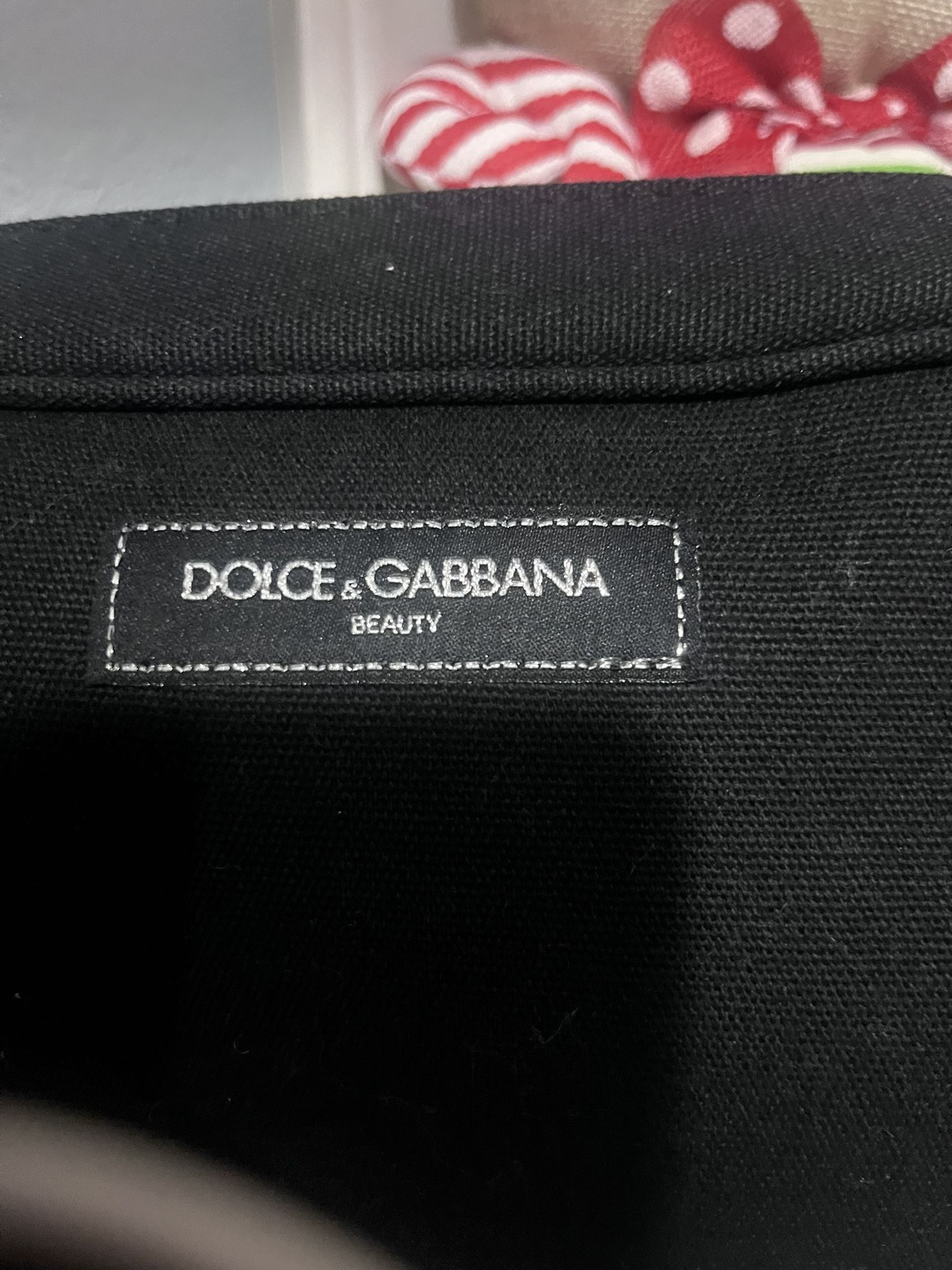 Black Cosmetics Bag  Dolce & Gabbana 