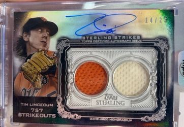 Tim lincecum auto /25
