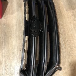 Genuine OEM Gloss Black Sport Grille for 2015-2018 Ford Edge (With Front Camera Hole)