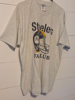 Vintage 90s Pittsburgh STEELERS  Football tshirt t shirt 2 sided