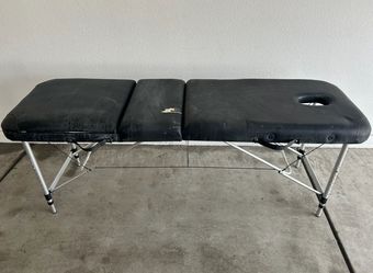 Massage table