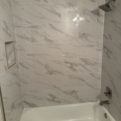 New finished tub