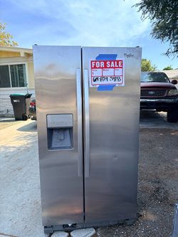 Whirlpool Stainless Steel Side-by-Side Refrigerator