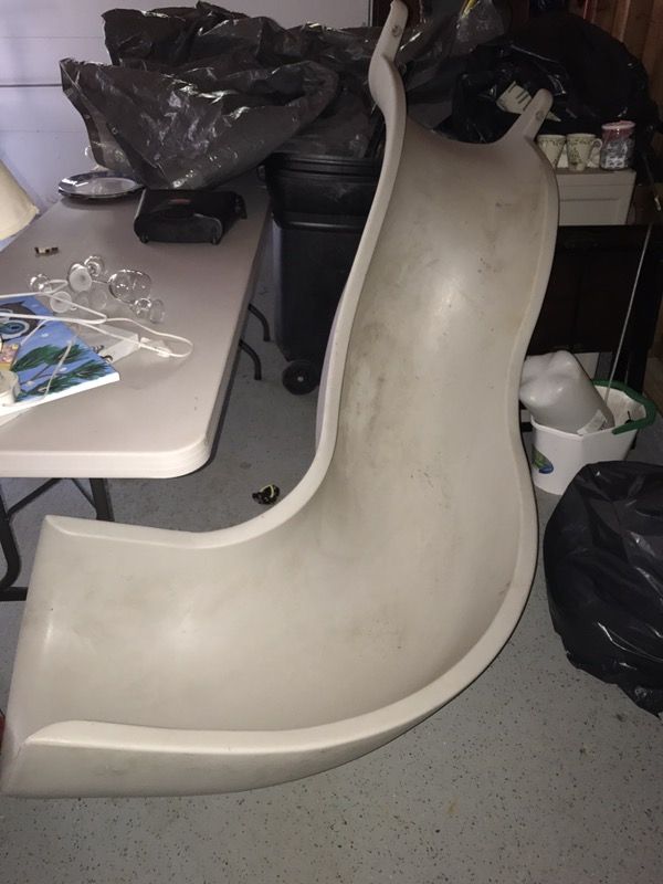 S.R. Smith Cyclone Curved Pool Slide