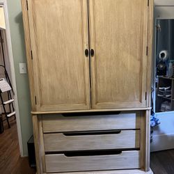 Beautiful Wood Dresser Cabinet