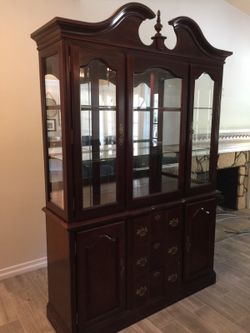 Cherrywood China cabinet