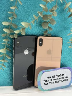 Apple iPhone XS Max - Pay $5 DOWN AVAILABLE - NO CREDIT NEEDED