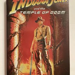 Indiana Jones and the Temple of Doom DVD With Slip Cover Widescreen NEW SEALED  Harrison Ford 
