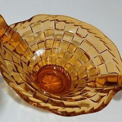 Vintage Glass Basket