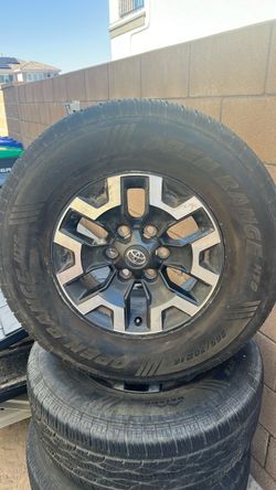Toyota rims and tires