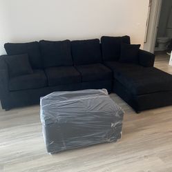 Brand New Sectionals With Free Ottoman ‼️ Different Colors Available ‼️