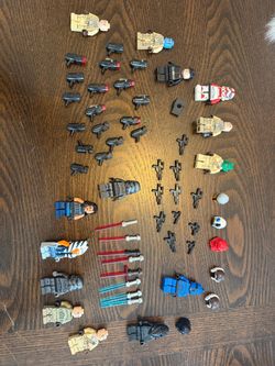 Star Wars minifigs and accessories