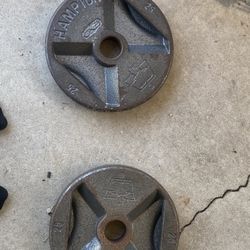 2x Hampton 25lb Plates