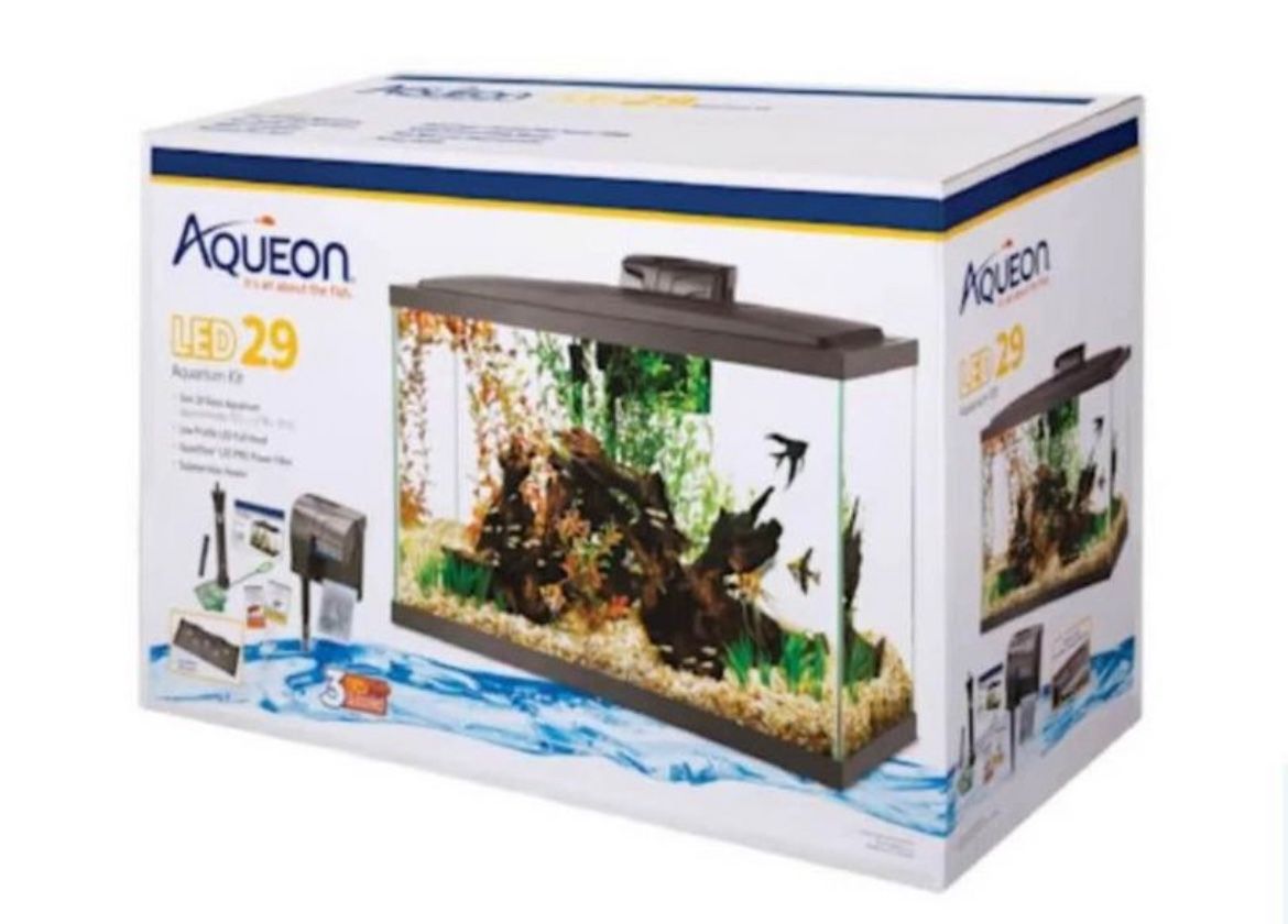 Aqueon LED 29 Gallon Aquarium Fish Tank