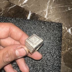 10k Solid Gold Diamond Ring