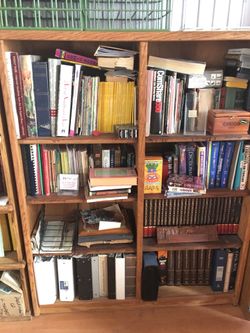 Double book shelf 48 inch wide 60 inch height shelves are 12 inch