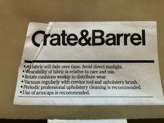 Crate and Barrel Chair and a Half