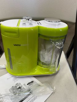 Baby food steamer and processor