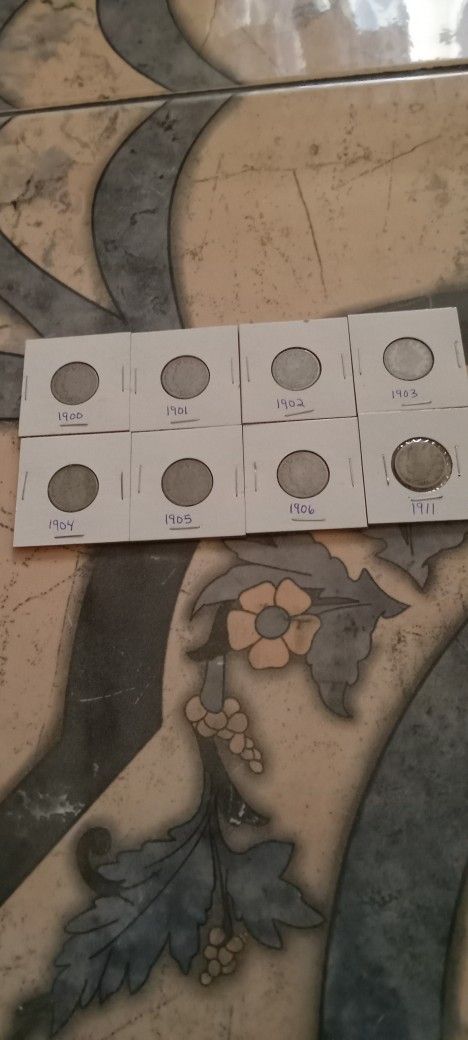 Liberty Head V Nickle 8 Ea. (Read Description)