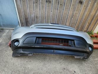 2011-2015 Ford Explorer Front Bumper Complete Silver Color Used Oem
