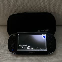 PS Vita + Case + Charger & Game | Playstation Vita