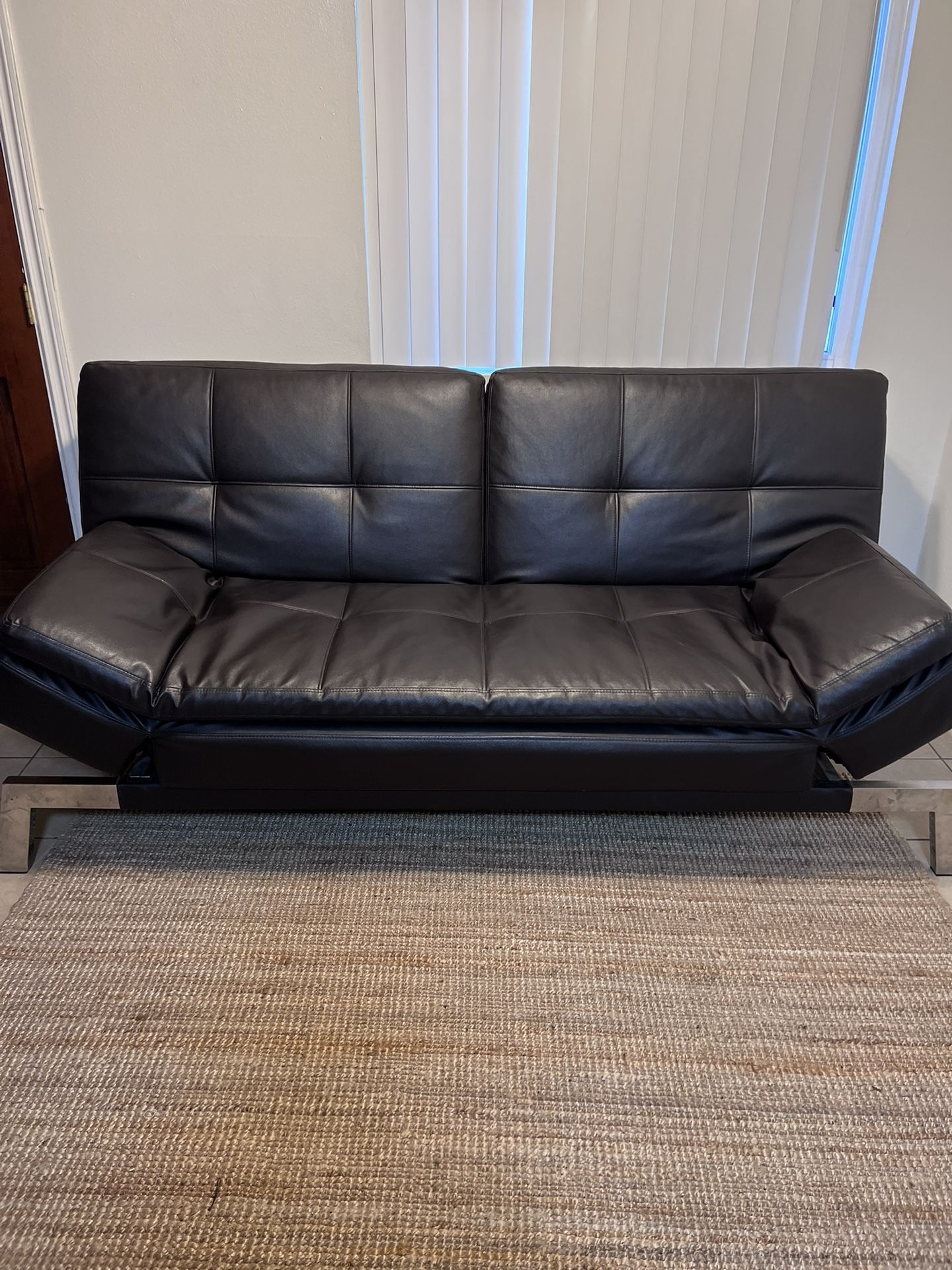 Leather Futon