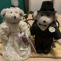 Bride And Groom Teddy Bears