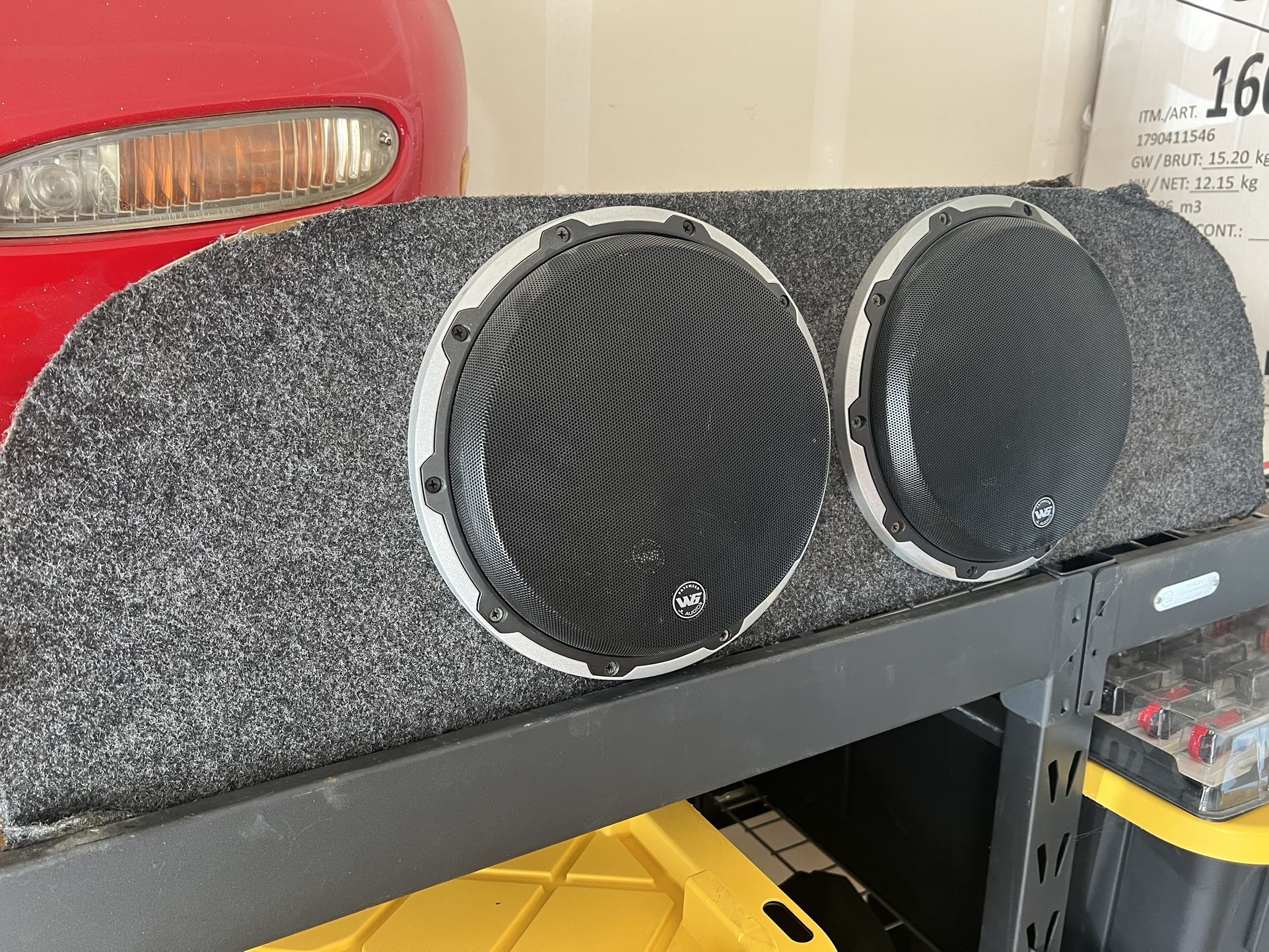 350z Sub Box With Dual JL Audio 10w6