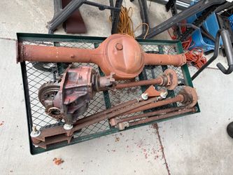 Custom rear axle shortened